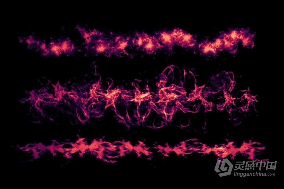 60个魔法光效火焰特效PS笔刷 Magic FX 2 brush set  福风灵感网 www.ffidea.com