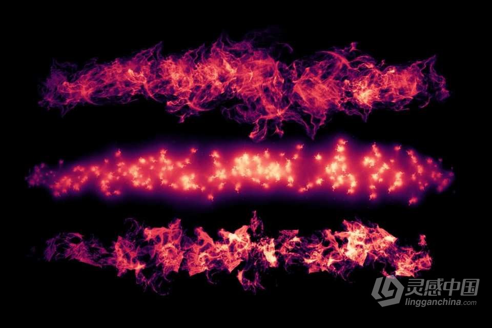 60个魔法光效火焰特效PS笔刷 Magic FX 2 brush set  福风灵感网 www.ffidea.com