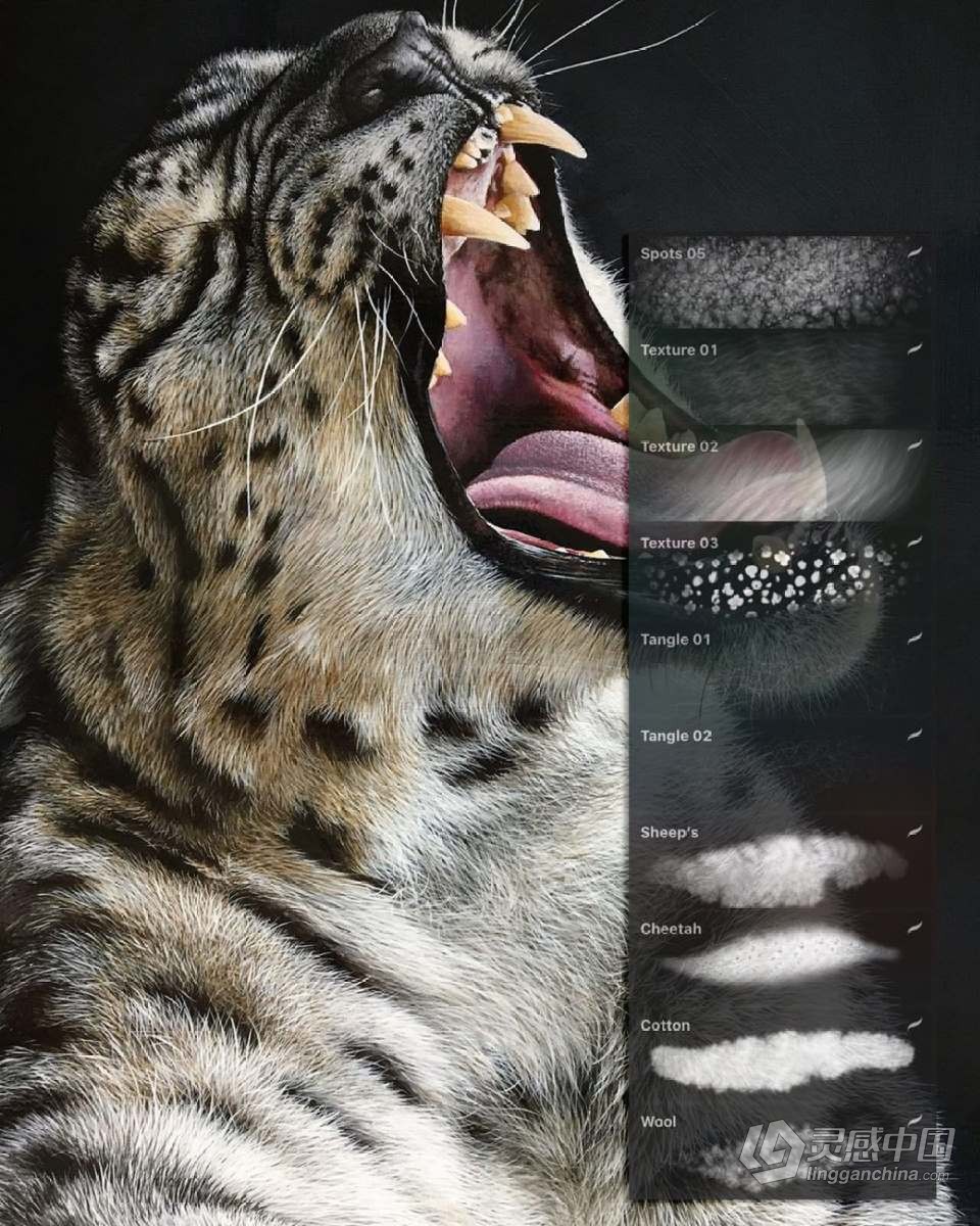 【Procreate笔刷】930人像化妆彩妆画笔套装Procreate笔刷 1760 Procreate Makeup Brushes  福风灵感网 www.ffidea.com