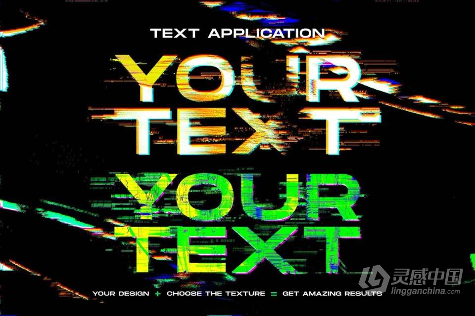 280种毛刺故障抖动失真噪点纹理合成特效叠加素材 280 Glitch Distortion textures  福风灵感网 www.ffidea.com