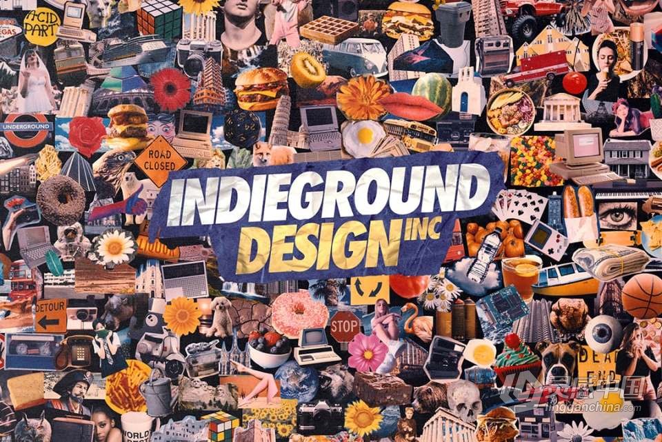 1260+老式复古杂志书籍印刷品拼贴剪切PNG元素合集 Indieground – Collage Elements  福风灵感网 www.ffidea.com