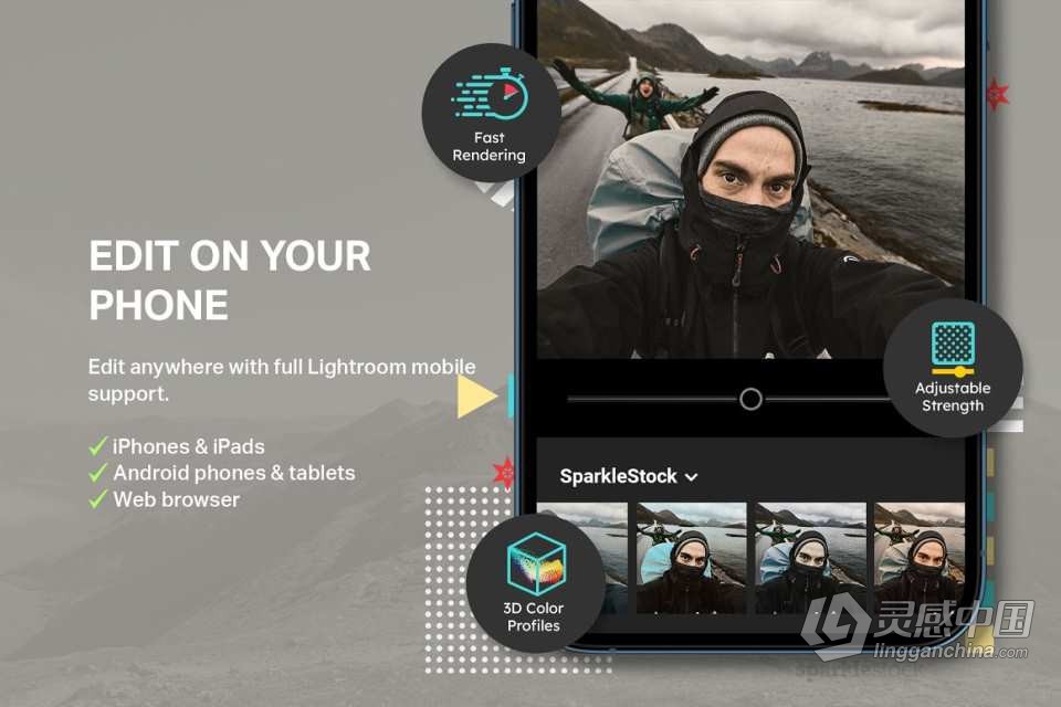 高原地区旅拍电影风光Lightroom预设及无人机视频调色LUT预设  福风灵感网 www.ffidea.com