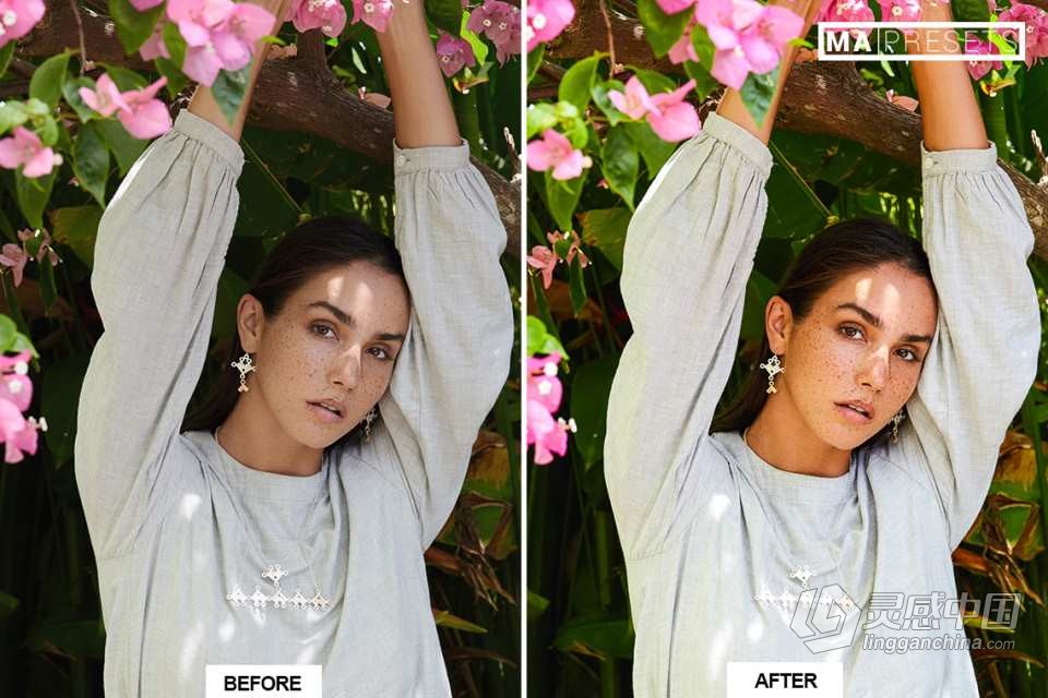 人像摄影调色lr预设 BEAUTY TONES – Mobile &amp; Desktop Lightroom Presets  福风灵感网 www.ffidea.com