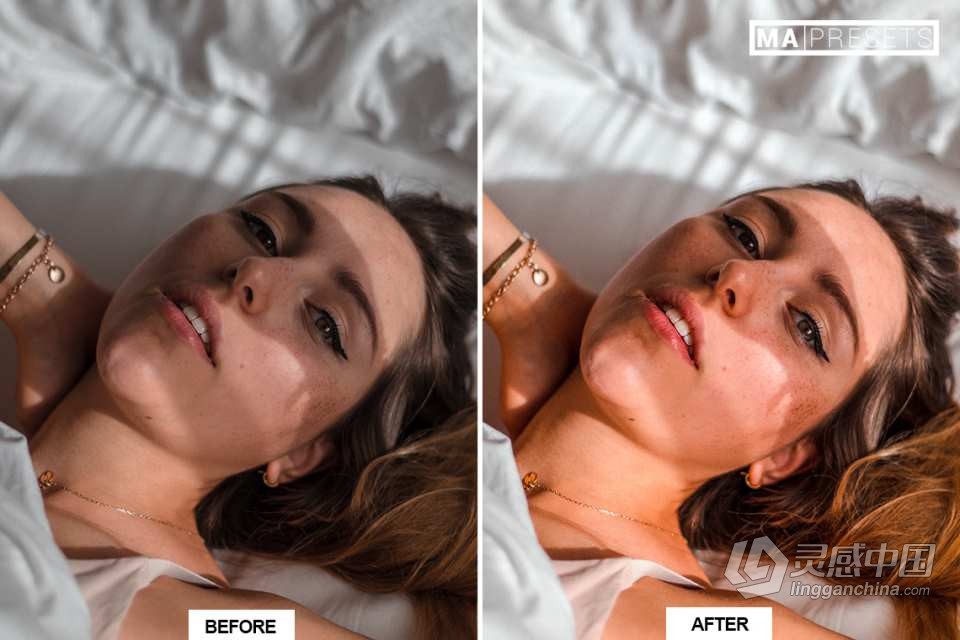 人像摄影调色lr预设 BEAUTY TONES – Mobile &amp; Desktop Lightroom Presets  福风灵感网 www.ffidea.com