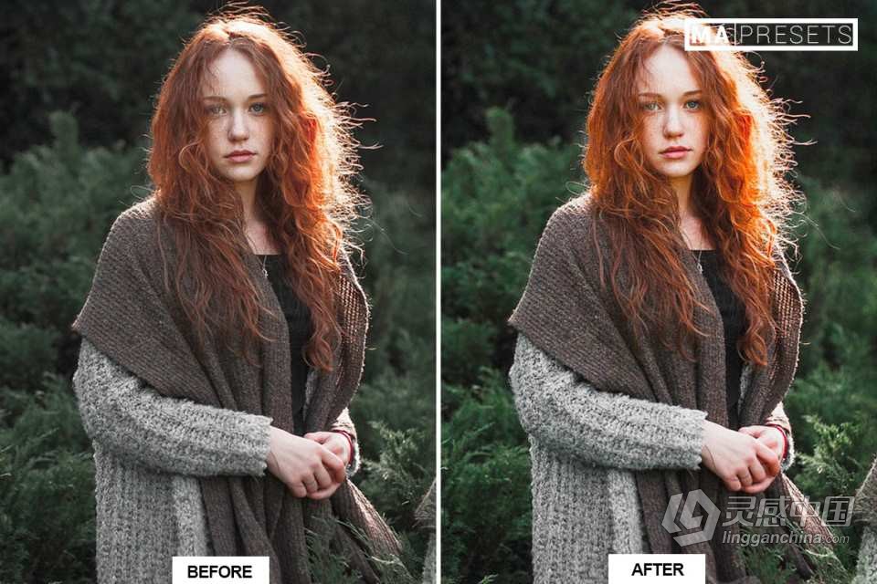 人像摄影调色lr预设 BEAUTY TONES – Mobile &amp; Desktop Lightroom Presets  福风灵感网 www.ffidea.com