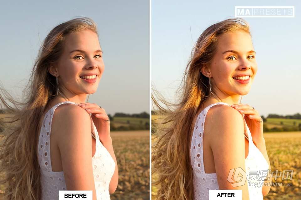 人像摄影调色lr预设 BEAUTY TONES – Mobile &amp; Desktop Lightroom Presets  福风灵感网 www.ffidea.com