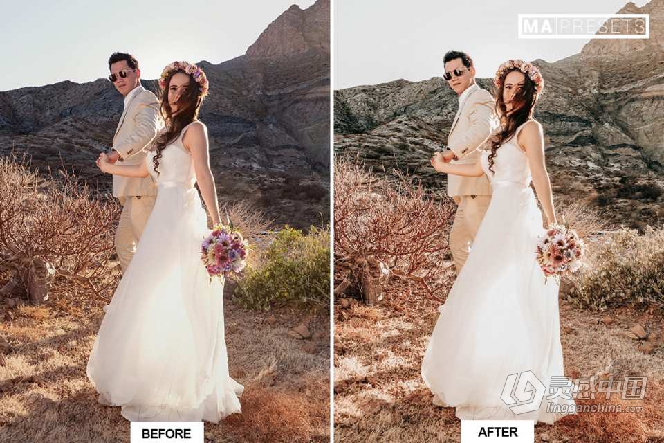 波西米亚浪漫婚礼lr预设BOHO WEDDING Mobile &amp; Desktop Lightroom Presets  福风灵感网 www.ffidea.com