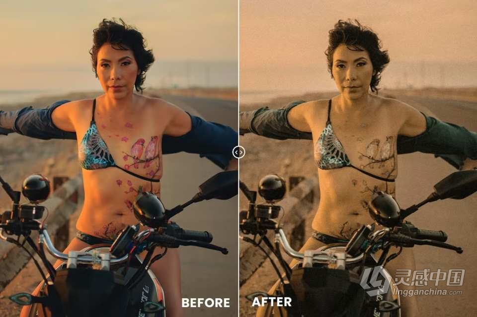 旅拍情绪胶片人像Lightroom预设 Travel Mood Action &amp; Lightrom Presets  福风灵感网 www.ffidea.com