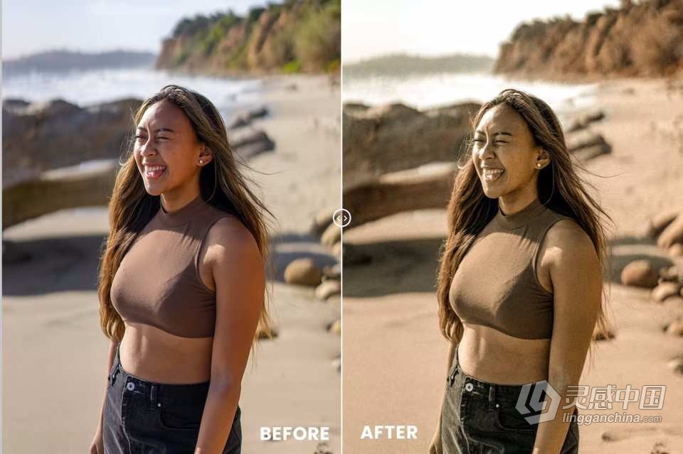 旅拍情绪胶片人像Lightroom预设 Travel Mood Action &amp; Lightrom Presets  福风灵感网 www.ffidea.com