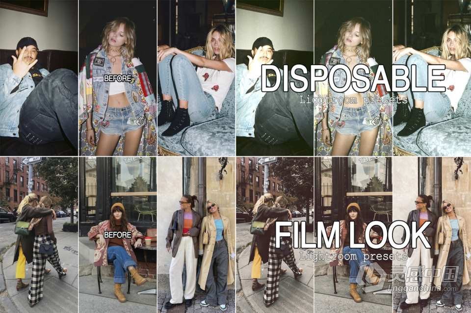 100+旅行,时尚,家庭人像lr预设大合集 Collection 100 Lightroom Presets  福风灵感网 www.ffidea.com