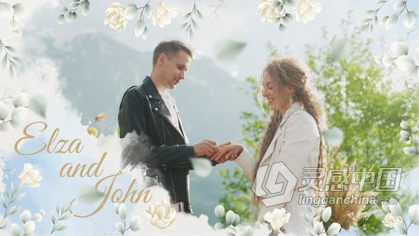 PR模板-婚礼视频PR模板婚礼现场幻灯片婚礼请柬动画制作下载  福风灵感网 www.ffidea.com