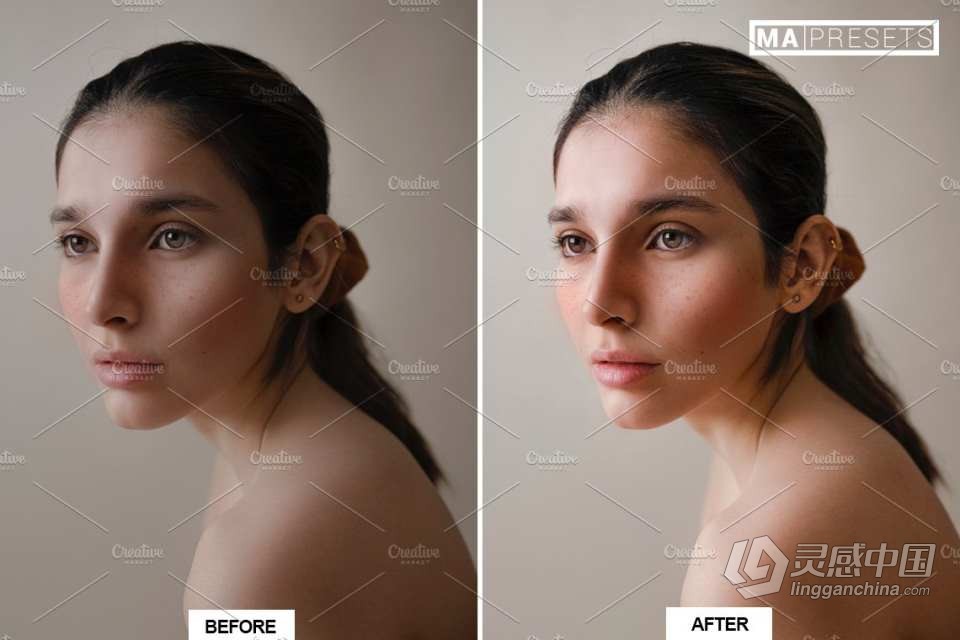 10个专业人像后期调色Lightroom预设 PORTRAIT PRO Lightroom Presets  福风灵感网 www.ffidea.com