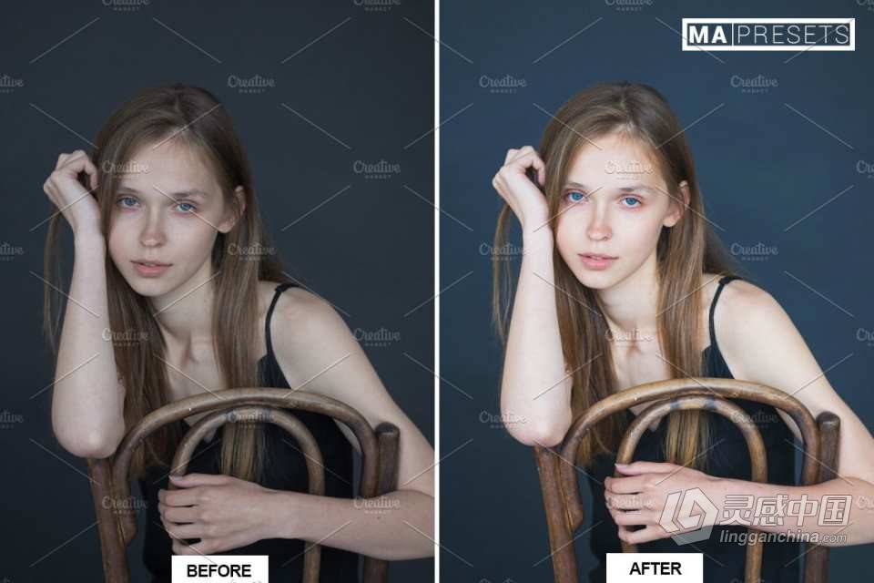 10个专业人像后期调色Lightroom预设 PORTRAIT PRO Lightroom Presets  福风灵感网 www.ffidea.com