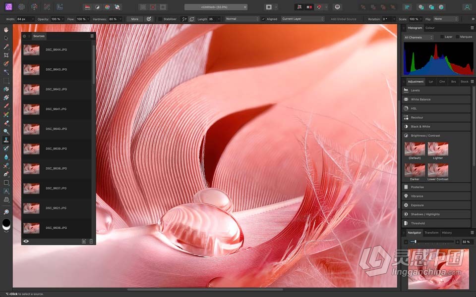 强大的图片编辑软件 Affinity Photo 2.0.3.1688 中文版 WIN版本下载  福风灵感网 www.ffidea.com