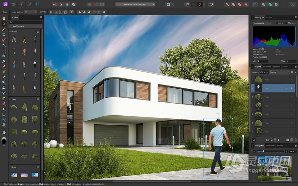 强大的图片编辑软件 Affinity Photo 2.0.3.1688 中文版 WIN版本下载  福风灵感网 www.ffidea.com