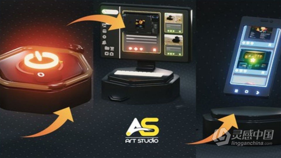 Blender弹出式风格动画实例制作训练视频教程  福风灵感网 www.ffidea.com