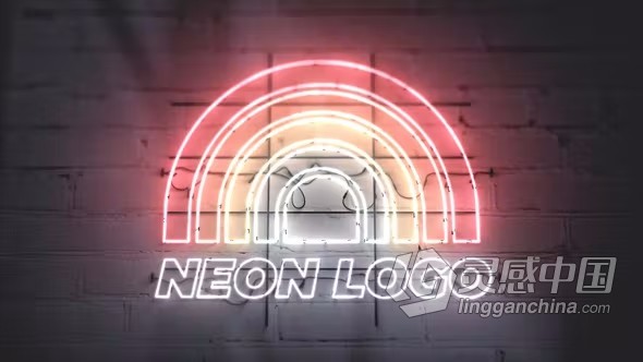 达芬奇模板-电流闪动霓虹荧光效果时尚炫酷LOGO片头DaVinci Resolve模板下载  福风灵感网 www.ffidea.com