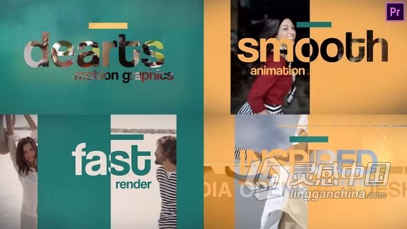 R模板-时尚媒体宣传介绍视频PR模板下载  福风灵感网 www.ffidea.com