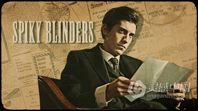 PR模板-复古效果电影氛围定格动画预告片宣传片视频PR模板下载  福风灵感网 www.ffidea.com