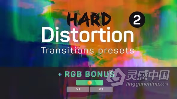 PR模板-失真RGB特效转场预设视频过渡PR模板下载  福风灵感网 www.ffidea.com
