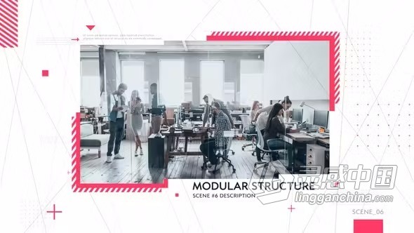 AE模板-公司幻灯片现代企业宣传片视频AE模板下载  福风灵感网 www.ffidea.com