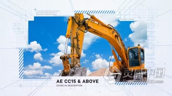 AE模板-商业地产工业发展规划线条草图建筑工地宣传片AE模板下载  福风灵感网 www.ffidea.com