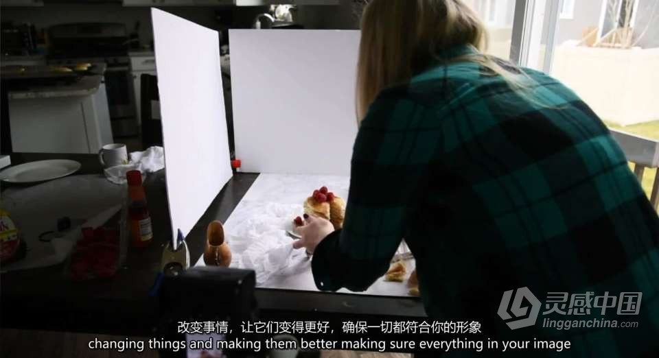 摄影师Tabitha Park 明亮通透的美食布光造型摄影教程 中英字幕  福风灵感网 www.ffidea.com