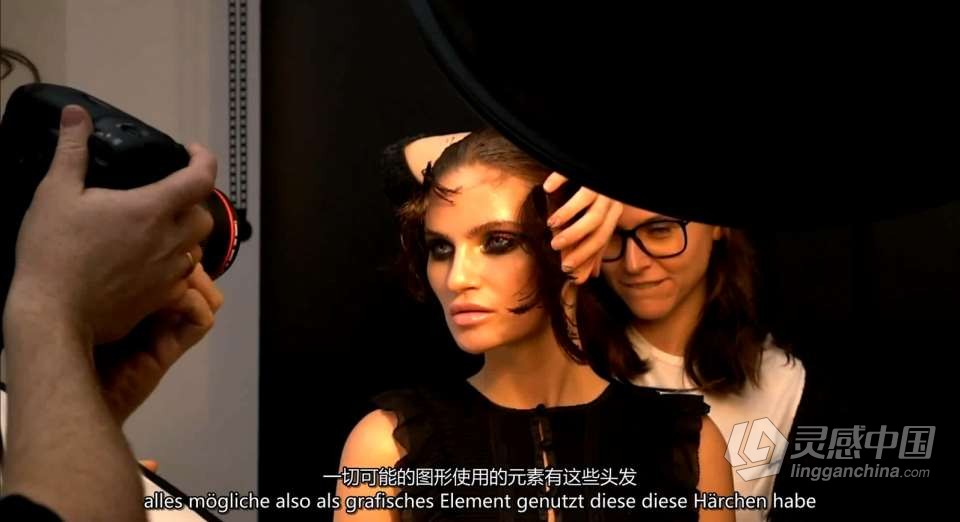 摄影师 Felix Rachor 一盏灯拍摄迷人魅力风格的肖像 中英字幕  福风灵感网 www.ffidea.com