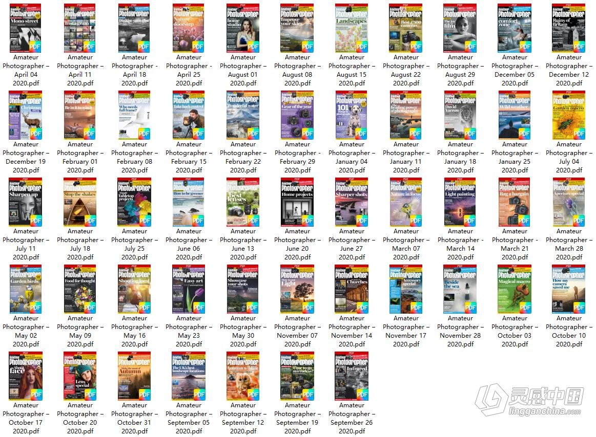 Amateur Photographer 业余摄影师 - 2020年全年摄影杂志1-51期合集  福风灵感网 www.ffidea.com