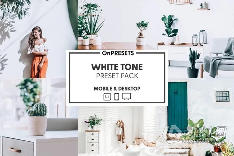 INS清新明亮室内产品摄影Lightroom预设 OnPresets-WHITE TONE  福风灵感网 www.ffidea.com