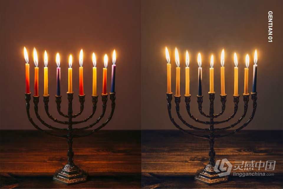 25个犹太人光明节人像摄影后期Lightroom 预设和MV视频LUT预设  福风灵感网 www.ffidea.com