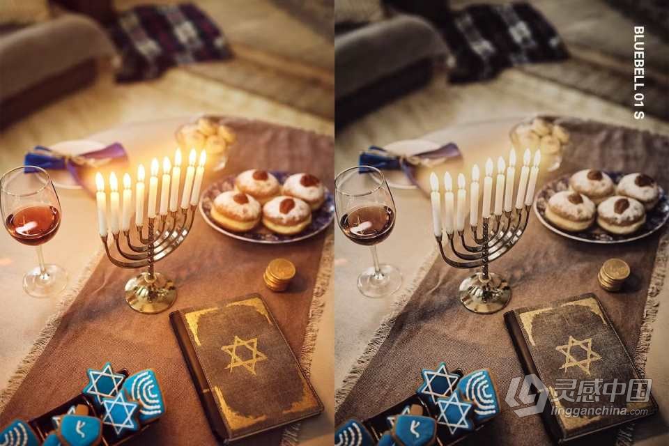 25个犹太人光明节人像摄影后期Lightroom 预设和MV视频LUT预设  福风灵感网 www.ffidea.com