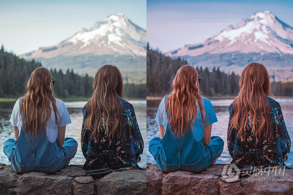 15个INS风橙青色调色Lightroom预设 Orange &amp; Teal Lightroom Presets  福风灵感网 www.ffidea.com