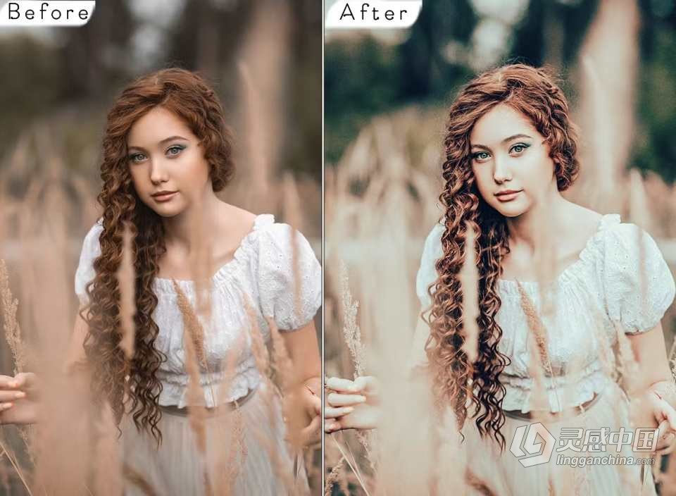 Insta博客复古胶片人像Lightroom预设 Insta Blogger Lightroom Presets  福风灵感网 www.ffidea.com