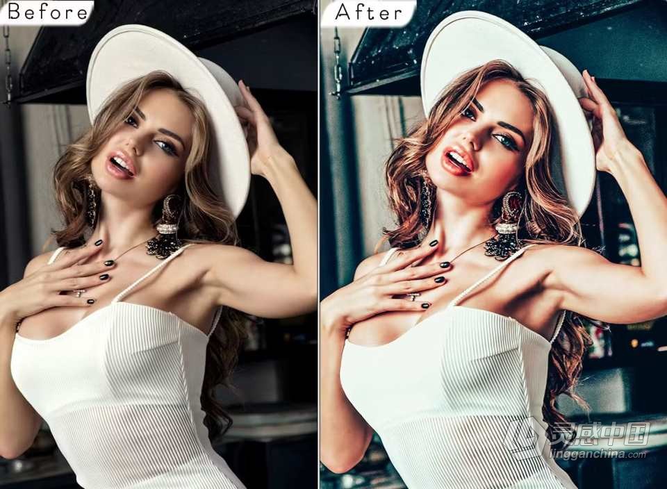 Insta博客复古胶片人像Lightroom预设 Insta Blogger Lightroom Presets  福风灵感网 www.ffidea.com