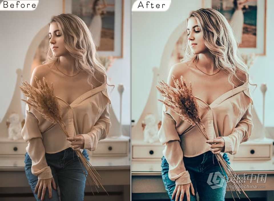 Insta博客复古胶片人像Lightroom预设 Insta Blogger Lightroom Presets  福风灵感网 www.ffidea.com