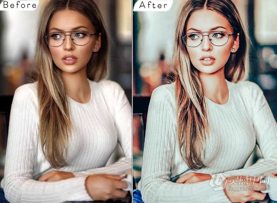 Insta博客复古胶片人像Lightroom预设 Insta Blogger Lightroom Presets  福风灵感网 www.ffidea.com