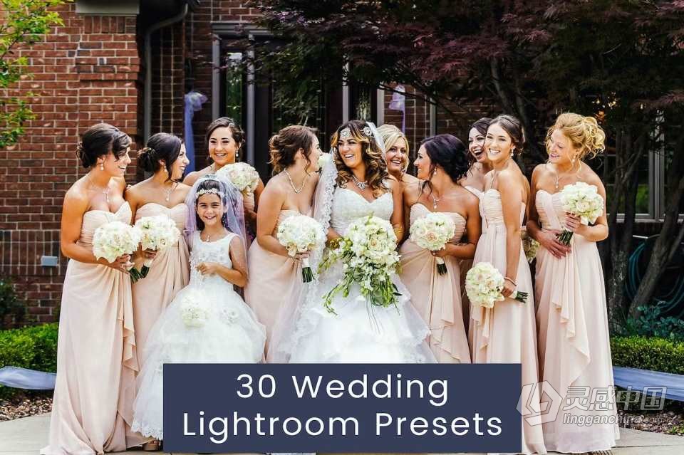 30个电影婚礼跟拍胶片Lightroom预设 30 Wedding Lightroom Presets  福风灵感网 www.ffidea.com