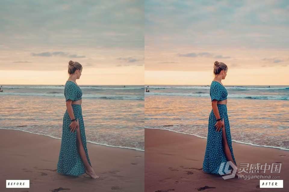 20个时尚人像摄影调色Lightroom预设 20 Fashion Beach Lightroom Presets  福风灵感网 www.ffidea.com