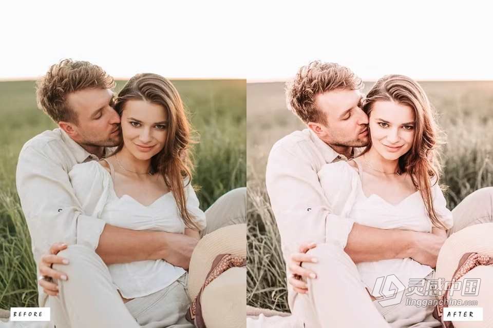 柔和复古胶片人像Lightroom预设15 Soft Rose Pro Lightroom Presets  福风灵感网 www.ffidea.com