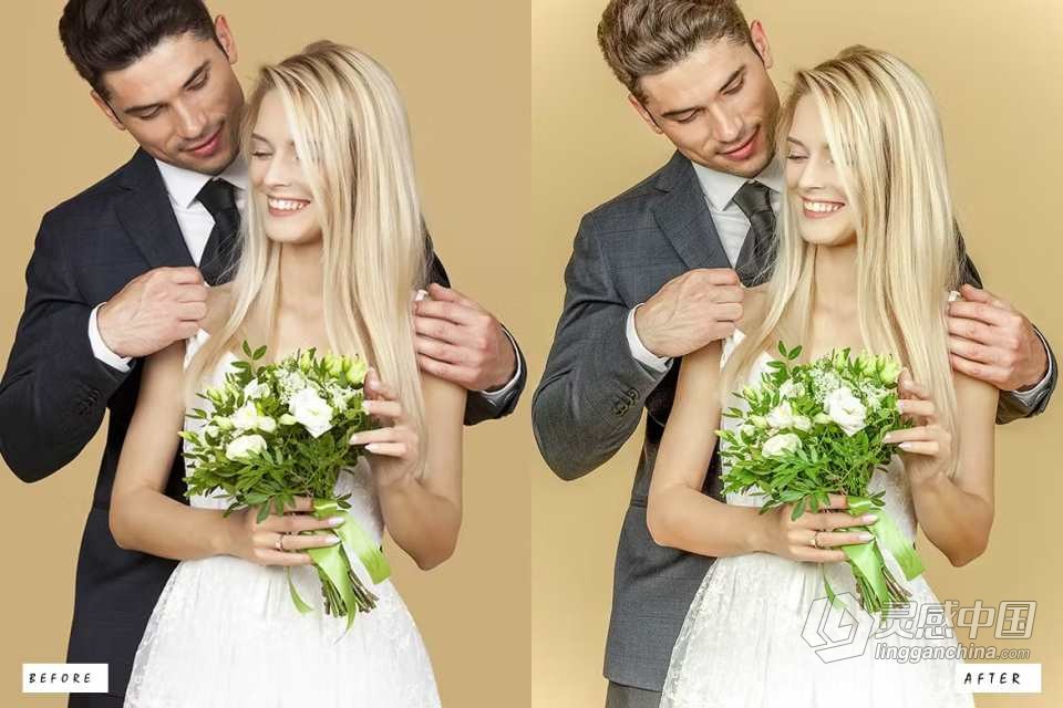 优雅婚礼胶片后期Lightroom预设 Elegant Wedding Lightroom Presets  福风灵感网 www.ffidea.com