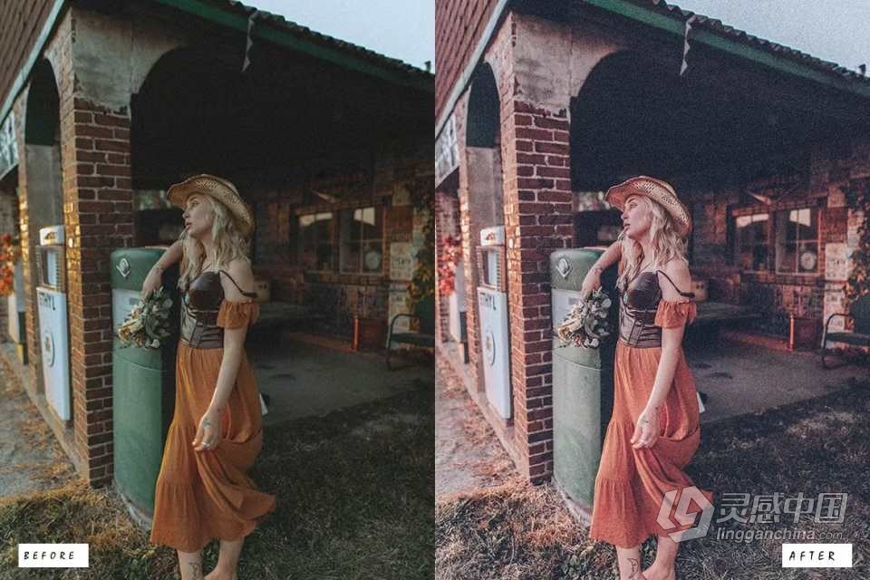 夜来香复古胶片Lightroom预设 15 Cestrum Premium Lightroom Presets  福风灵感网 www.ffidea.com