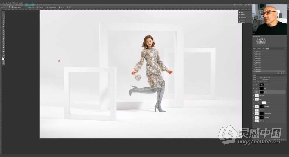 卡尔·泰勒 Karl Taylor 双重照明时尚人像拍摄教程 中英字幕  福风灵感网 www.ffidea.com