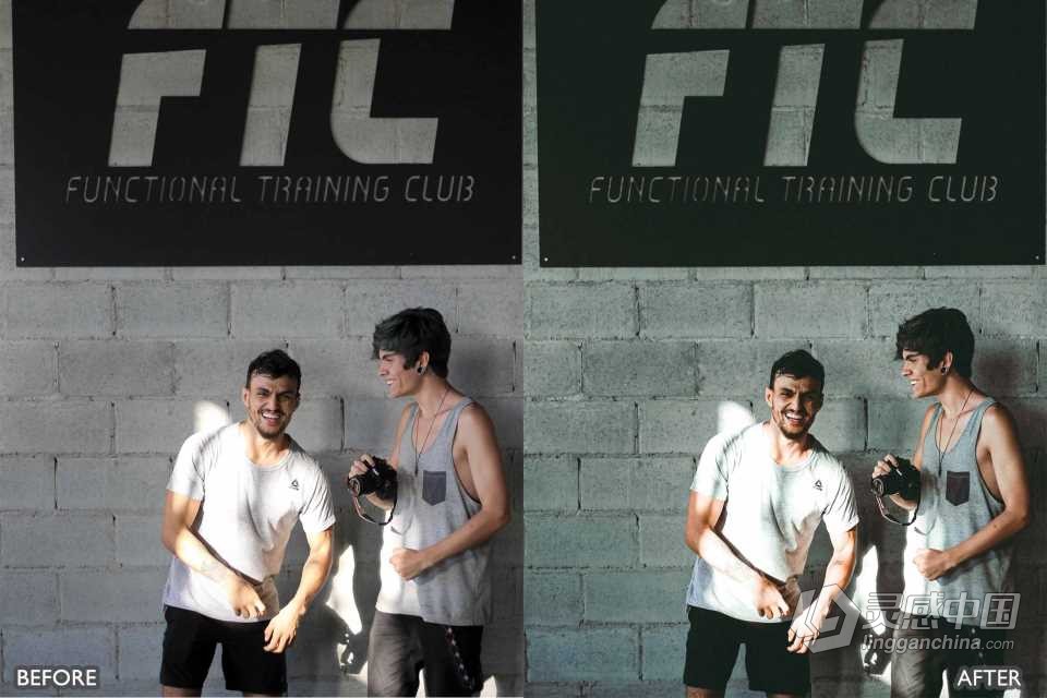 健身房健身运动人像摄影Lightroom预设 Gym And Fitness Preset  福风灵感网 www.ffidea.com