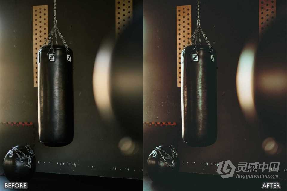 健身房健身运动人像摄影Lightroom预设 Gym And Fitness Preset  福风灵感网 www.ffidea.com