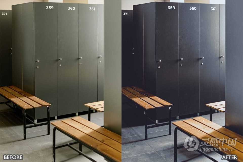 健身房健身运动人像摄影Lightroom预设 Gym And Fitness Preset  福风灵感网 www.ffidea.com