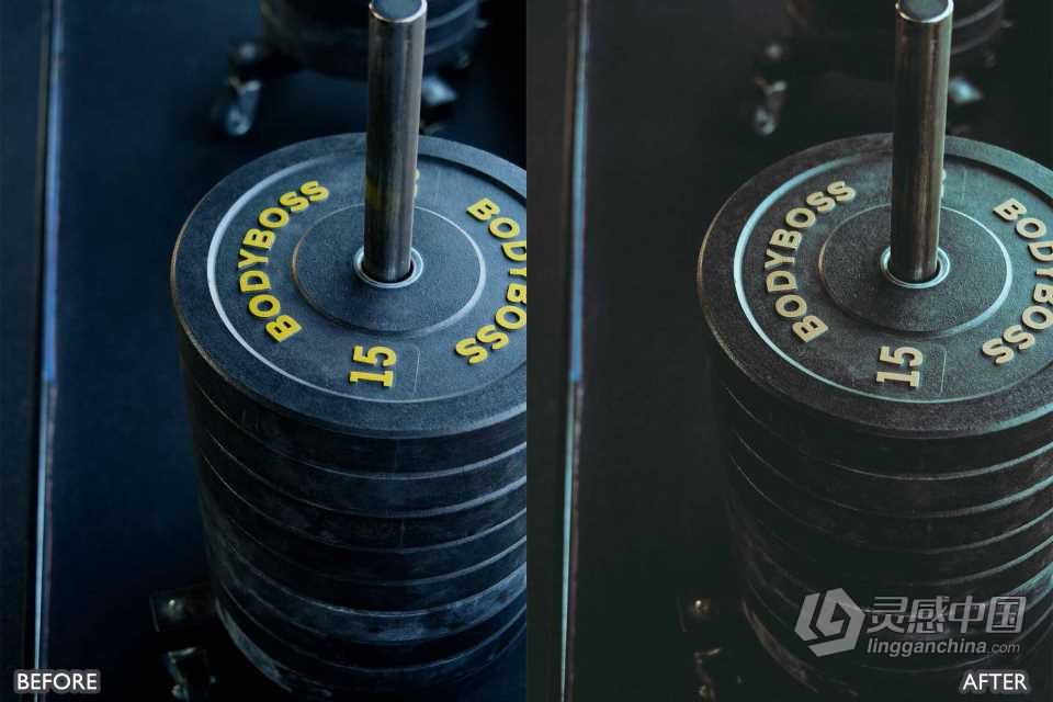 健身房健身运动人像摄影Lightroom预设 Gym And Fitness Preset  福风灵感网 www.ffidea.com