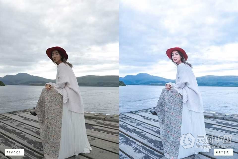 时尚街拍电影人像Lightroom预设15 Juneberry Premium Lightroom Presets  福风灵感网 www.ffidea.com