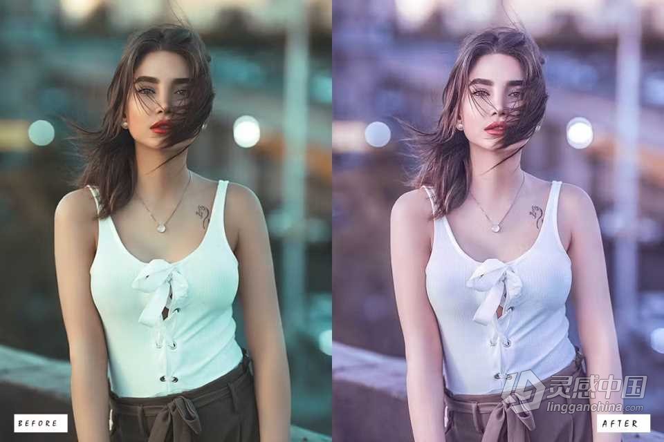 时尚街拍电影人像Lightroom预设15 Juneberry Premium Lightroom Presets  福风灵感网 www.ffidea.com