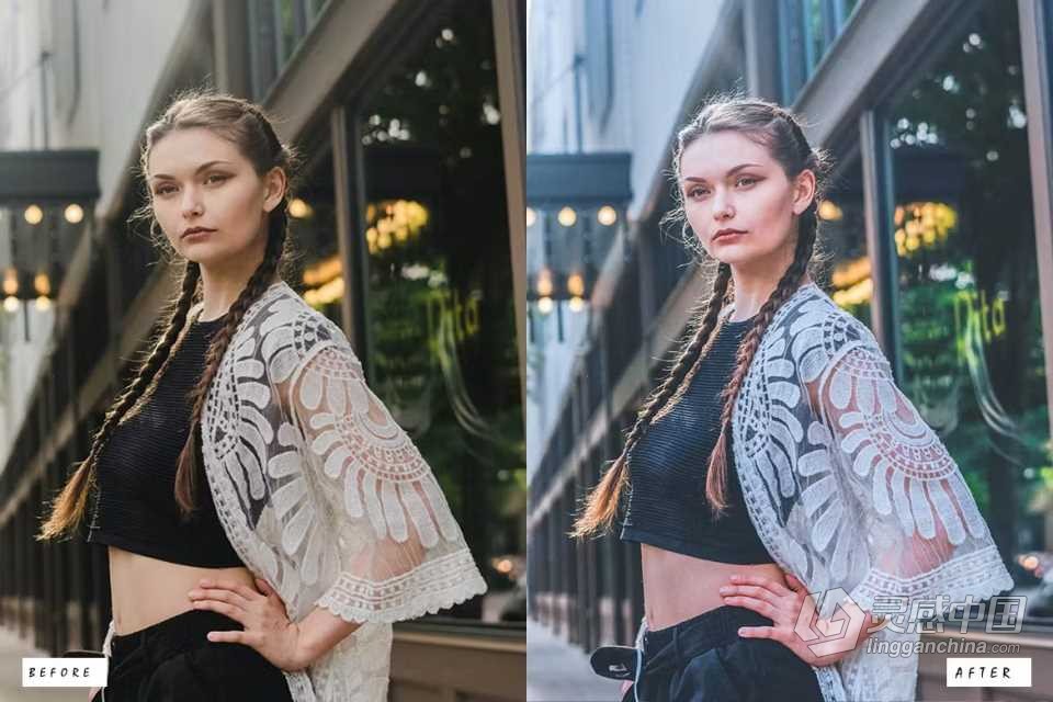 时尚街拍电影人像Lightroom预设15 Juneberry Premium Lightroom Presets  福风灵感网 www.ffidea.com